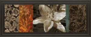 18 in. x 42 in. “Evanescent I” By Keith Mallet Framed Print Wall Art