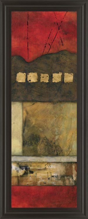 18 in. x 42 in. “Tupelo Honey I” By Norm Olson Framed Print Wall Art