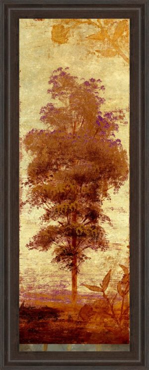 18 in. x 42 in. “Early Autumn Chill Il” By Micheal Marcon Framed Print Wall Art