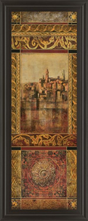 18 in. x 42 in. “New Enchantment I” By Douglas Framed Print Wall Art