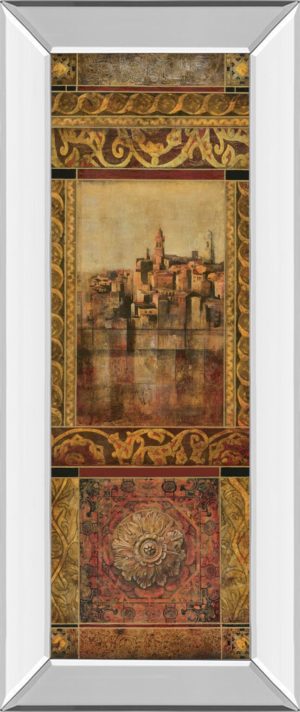 18 in. x 42 in. “New Enchantment I” By Douglas Mirror Framed Print Wall Art
