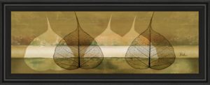 18 in. x 42 in. “Less Is More III” By Patricia Pinto Framed Print Wall Art