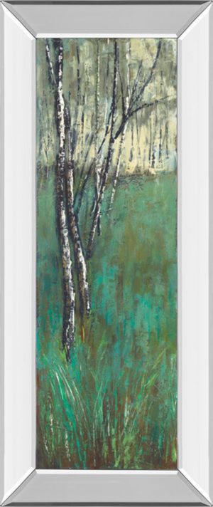 18 in. x 42 in. “Nature Companion I” By Solis Mirror Framed Print Wall Art