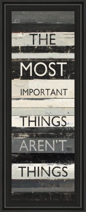 18 in. x 42 in. “Zephry Quote Il” By Mike Schick Mirror Framed Print Wall Art