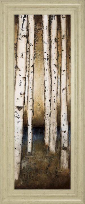 18 in. x 42 in. “Birch Landing III” By St Germain Framed Print Wall Art