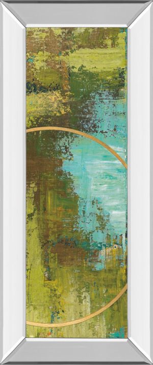 18 in. x 42 in. “Aller Chartreuse” By Patrick St. Germain Mirror Framed Print Wall Art