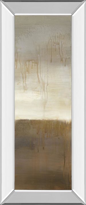 18 in. x 42 in. “September Fog Descending” By Heather Ross Mirrored Framed Print Wall Art