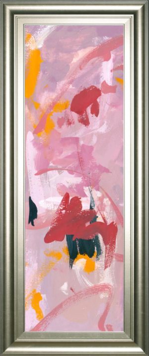 18 in. x 42 in. “Composition 1A” By Melissa Wang Framed Print Wall Art