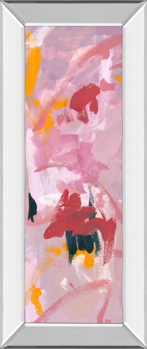 18 in. x 42 in. “Composition 1A” By Melissa Wang Mirror Framed Print Wall Art