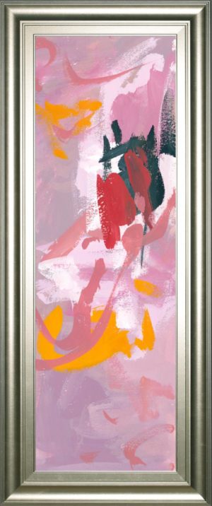 18 in. x 42 in. “Composition 1B” By Melissa Wang Framed Print Wall Art