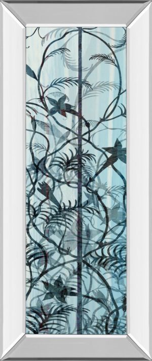 18 in. x 42 in. “Climbers Il” By James Burghardt Mirror Framed Print Wall Art