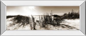 18 in. x 42 in. “The Wind In The Dunes I” By Noah Bay Mirror Framed Print Wall Art