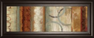 18 in. x 42 in. “Juncture Il” By Tom Reeves Framed Print Wall Art