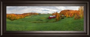 18 in. x 42 in. “Jenne Farm” By Shelley Lake Framed Print Wall Art