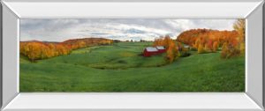 18 in. x 42 in. “Jenne Farm” By Shelley Lake Mirror Framed Print Wall Art