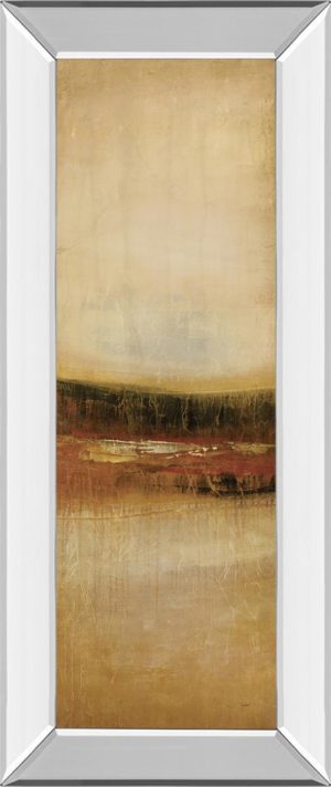 18 in. x 42 in. “Tall Colour Il” By Hunter Mirror Framed Print Wall Art