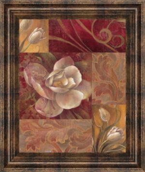 22 in. x 26 in. “Variety Of Style I” By Elaine Vollherbst-Lane Framed Print Wall Art
