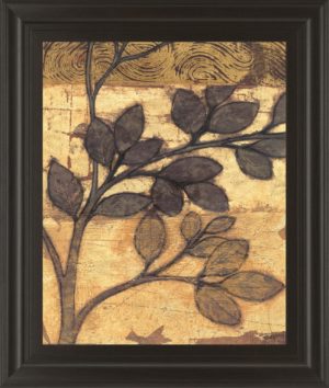 22 in. x 26 in. “Bronzed Branches Il” By Norman Wyatt, Jr. Framed Print Wall Art