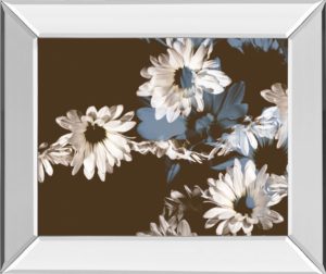 22 in. x 26 in. “Chocolate Bloom Il” By A. Project Mirror Framed Print Wall Art