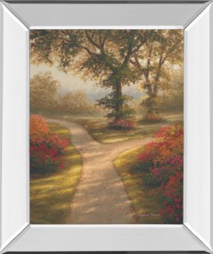 22 in. x 26 in. “Morning Light Il” By Michael Marcon Mirror Framed Print Wall Art
