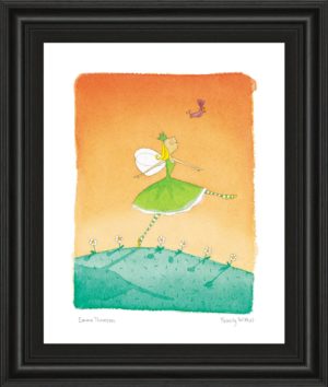 22 in. x 26 in. “Felicity Wishes Iv” By Emma Thomson Framed Print Wall Art
