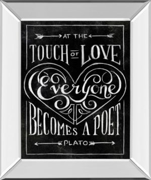 22 in. x 26 in. “Everyone Becomes” By Sundance Studio Mirror Framed Print Wall Art