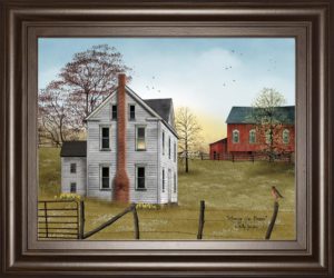22 in. x 26 in. “Morning Has Broken” By Billy Jacobs Framed Print Wall Art