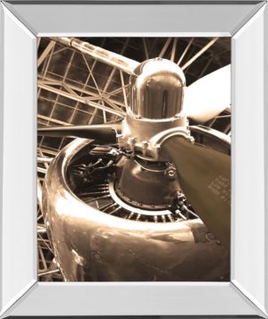 22 in. x 26 in. “Dc4 Aircraft” By Danita Delimont Mirror Framed Print Wall Art