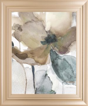 22 in. x 26 in. “Watercolor Poppy I” By Carol Robinson Framed Print Wall Art