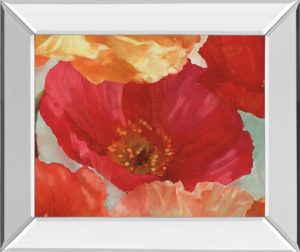 22 in. x 26 in. “Incandescence Il” By Pahl Mirror Framed Print Wall Art
