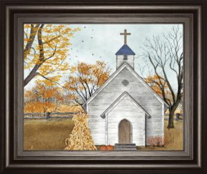 22 in. x 26 in. “Blessed Assurance” By Billy Jacobs Mirror Framed Print Wall Art