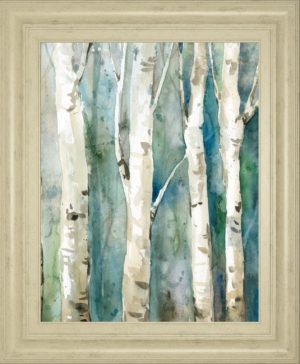 22 in. x 26 in. “River Birch Il” By Carol Robinson Framed Print Wall Art