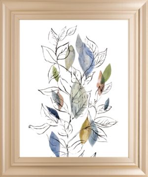22 in. x 26 in. “Spring Leaves Il” By Meyers, R. Framed Print Wall Art
