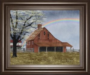 22 in. x 26 in. “His Promise” By Billy Jacobs Framed Print Wall Art