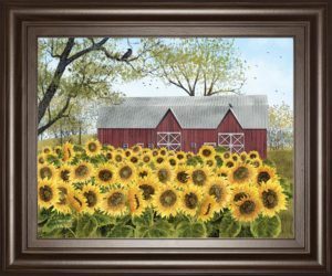 22 in. x 26 in. “Sunshine” By Billy Jacobs Framed Print Wall Art