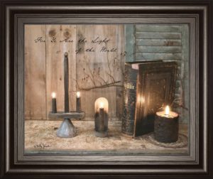 22 in. x 26 in. “For Ye Are The Light” By Billy Jacobs Framed Print Wall Art