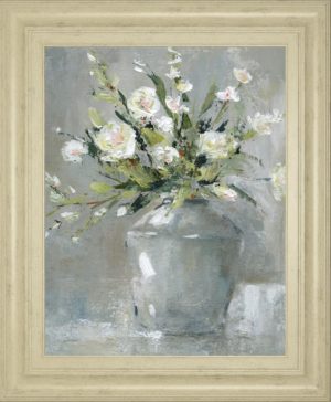 22 in. x 26 in. “Country Bouquet Il” By Carol Robinson Framed Print Wall Art