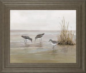 22 in. x 26 in. “Early Risers Il” By Sally Swatland Framed Print Wall Art