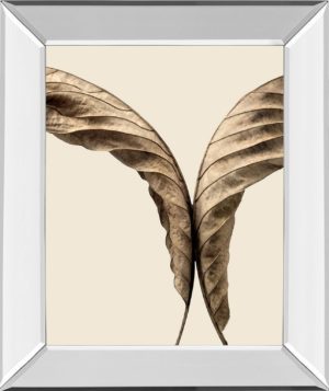 22 in. x 26 in. “Turning Leaves Il” By Jeff Friesen Mirror Framed Print Wall Art
