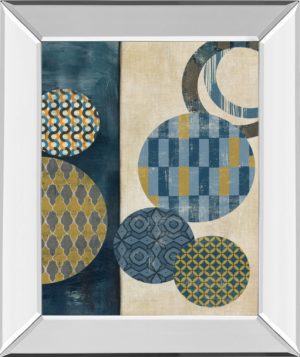 22 in. x 26 in. “Harmony I” By Tom Reeves Mirror Framed Print Wall Art