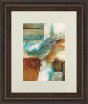 34 in. x 40 in. “Rare Earth Il” By Norm Olson Framed Print Wall Art