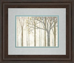 34 in. x 40 in. “In Springtime No Border” By Katherine Lowell Framed Print Wall Art