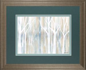34 in. x 40 in. “Mystical Woods” By Debbie Banks Framed Print Wall Art