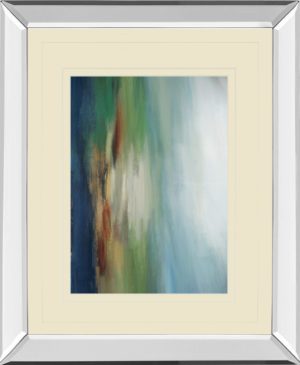 34 in. x 40 in. “First Light” By S. D’Auguiar Mirror Framed Print Wall Art