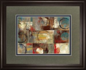 34 in. x 40 in. “All Around Play” By Tom Reeves Framed Print Wall Art