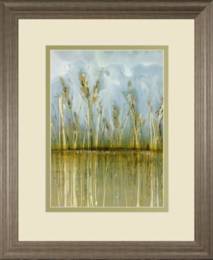 34 in. x 40 in. “Allure” By Hollack Framed Print Wall Art