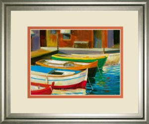 34 in. x 40 in. “Canal Street I” By Dupre Framed Print Wall Art
