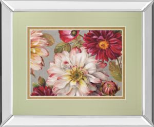 34 in. x 40 in. “Classically ” By Lisa Audit Mirror Framed Print Wall Art