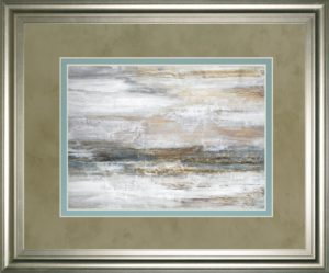 34 in. x 40 in. “Mirage I ” By Fontaine, S. Framed Print Wall Art