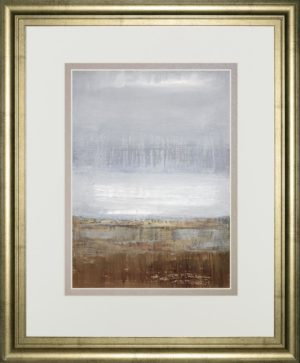 34 in. x 40 in. “Everglades” By Caroline Gold Framed Print Wall Art